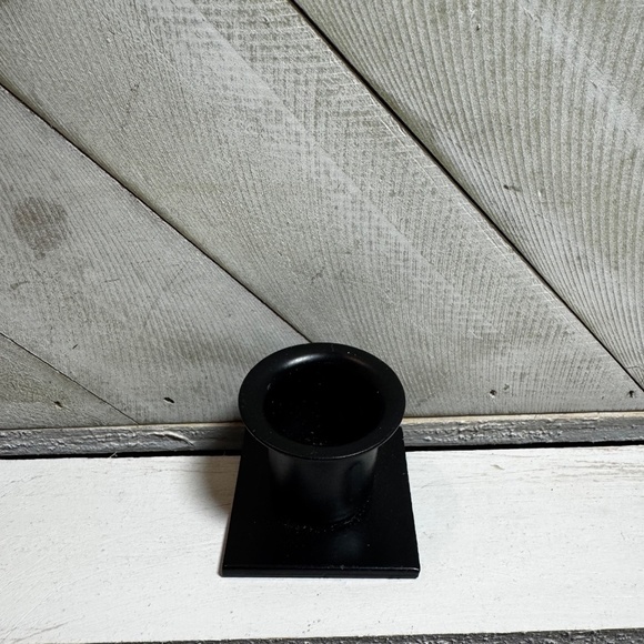 Metal Candle Holder Holds Taper Candles Battery/ Other - Picture 2 of 3